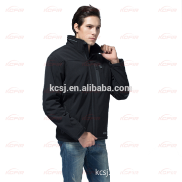 KCFIR far infrared rechargeable thermo clothes with 5200 mah li battery is man ' heated jacket